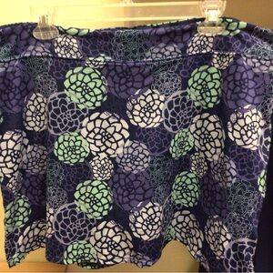 Tranquility Colorado Clothing Skort XL Floral Print Athletic Golf